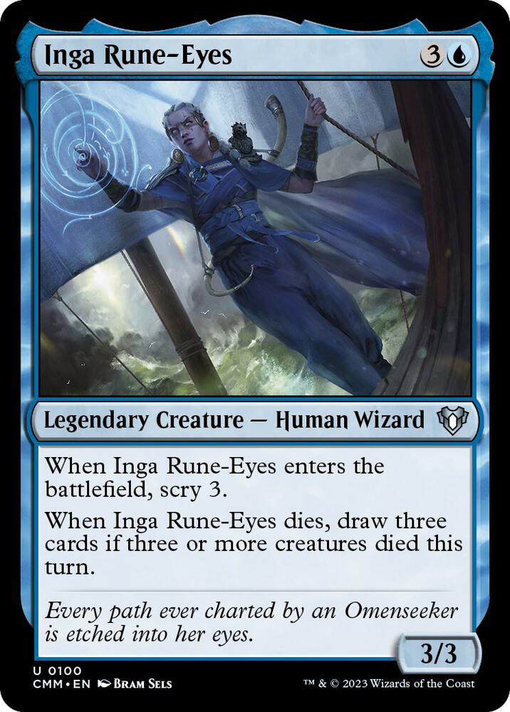 Inga Rune-Eyes [Commander Masters] 100
