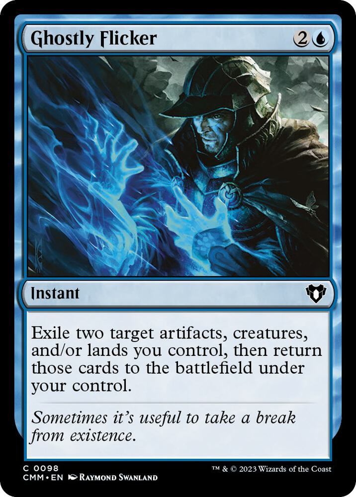 Ghostly Flicker [Commander Masters] 98