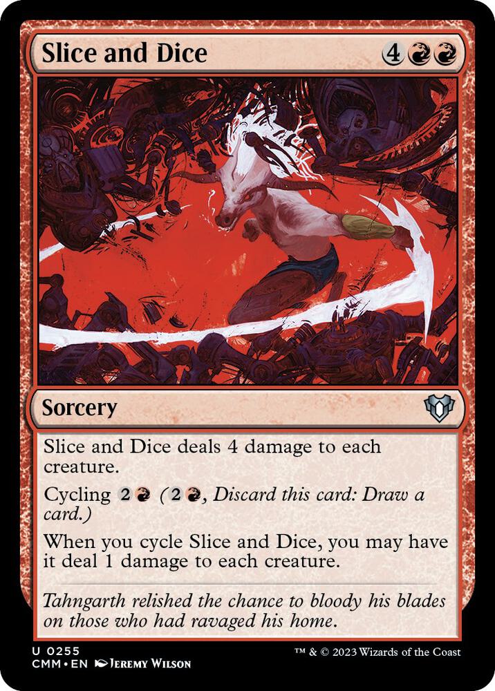 Slice and Dice [Commander Masters] 255