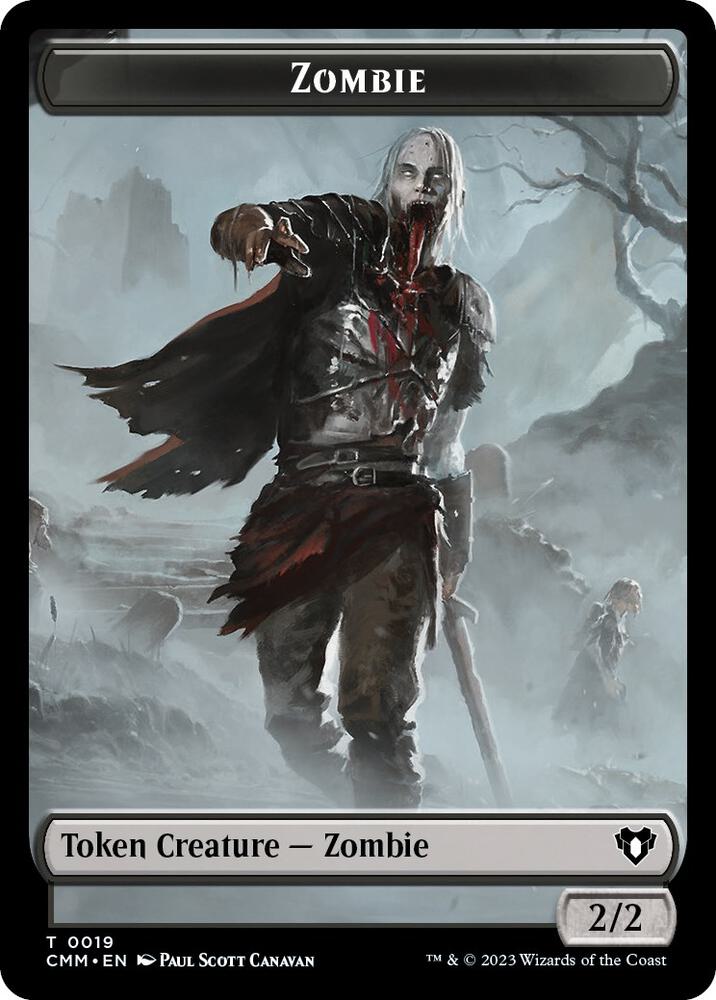 Zombie Token (0019) [Commander Masters] 19