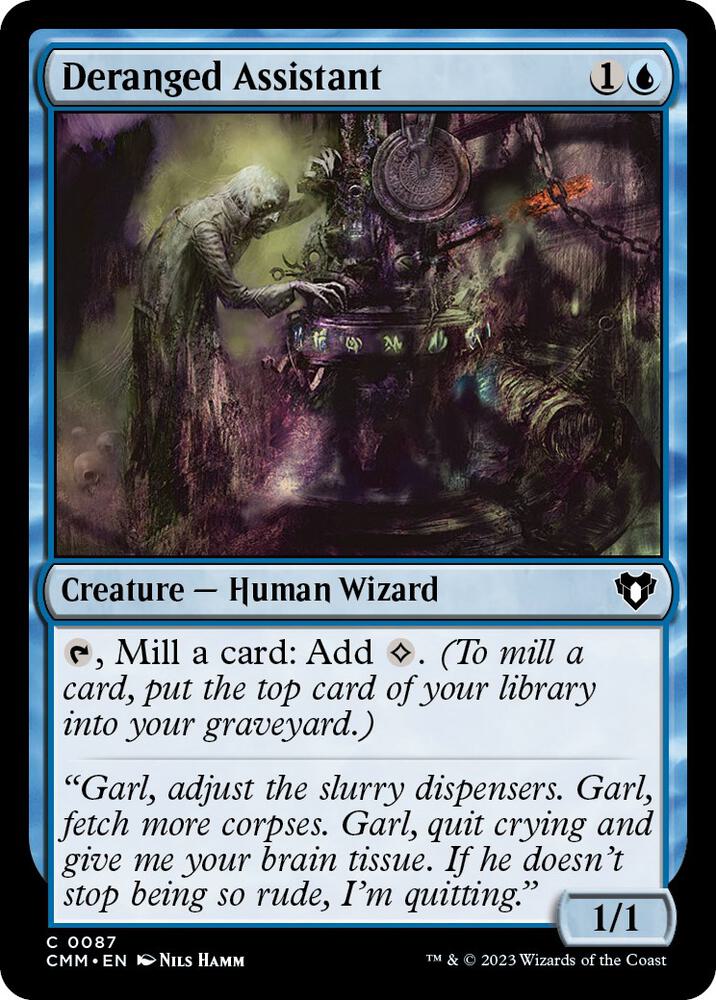 Deranged Assistant [Commander Masters] 87
