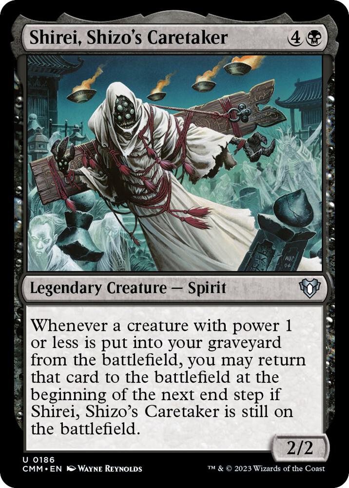 Shirei, Shizo's Caretaker [Commander Masters] 186