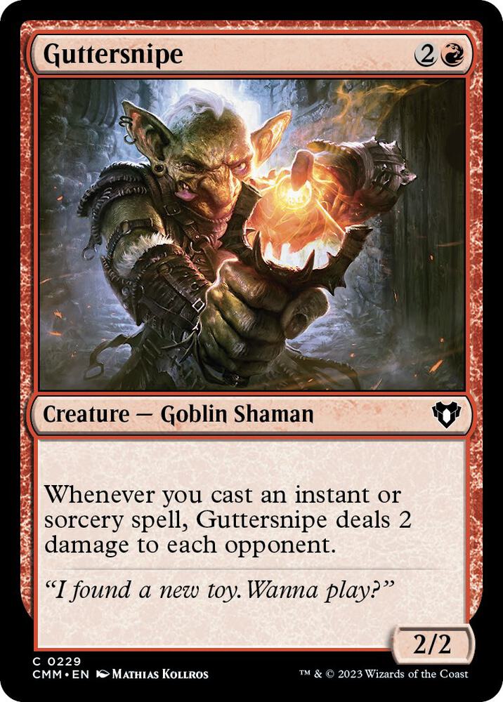 Guttersnipe [Commander Masters] 229