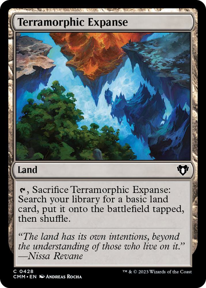 Terramorphic Expanse [Commander Masters] 428