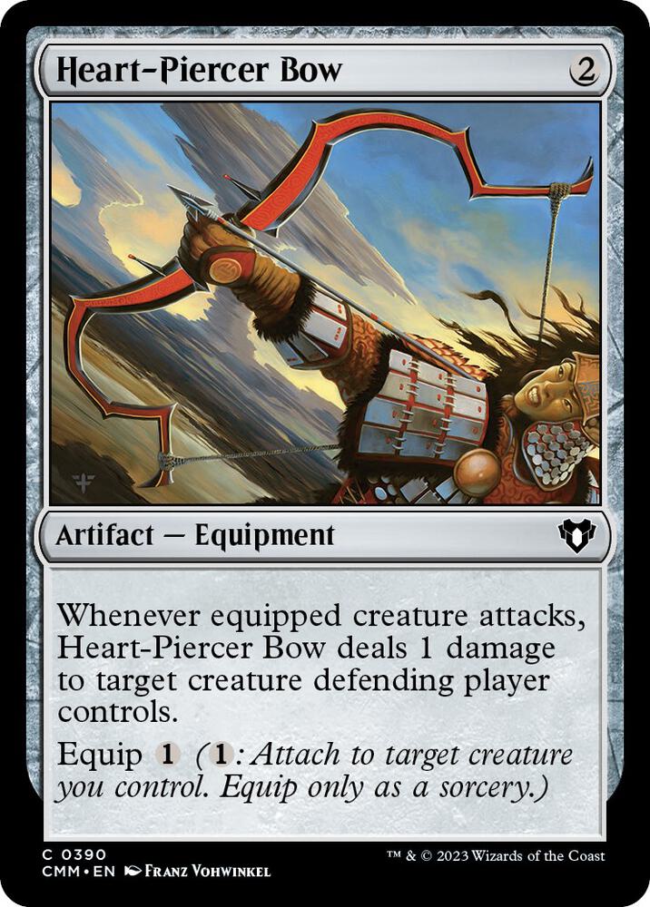 Heart-Piercer Bow [Commander Masters] 390
