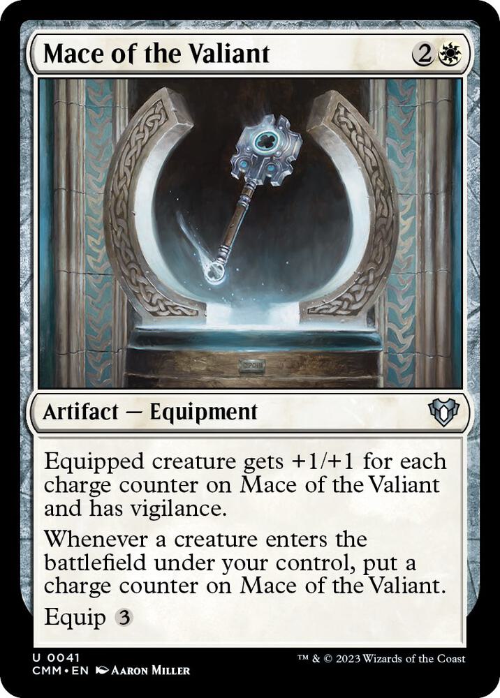 Mace of the Valiant [Commander Masters] 41