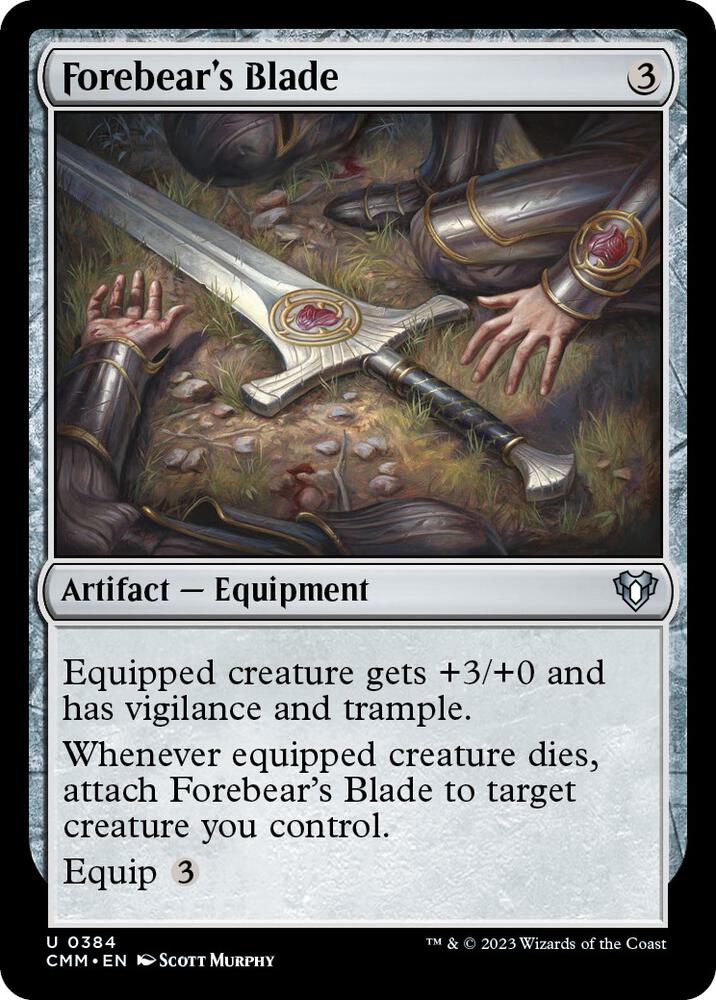 Forebear's Blade [Commander Masters] 384