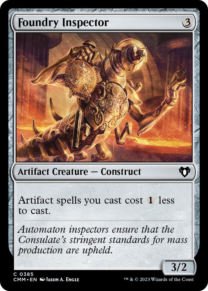 Foundry Inspector [Commander Masters] 385