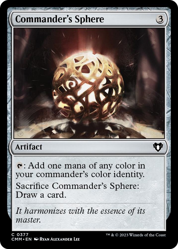 Commander's Sphere [Commander Masters] 377