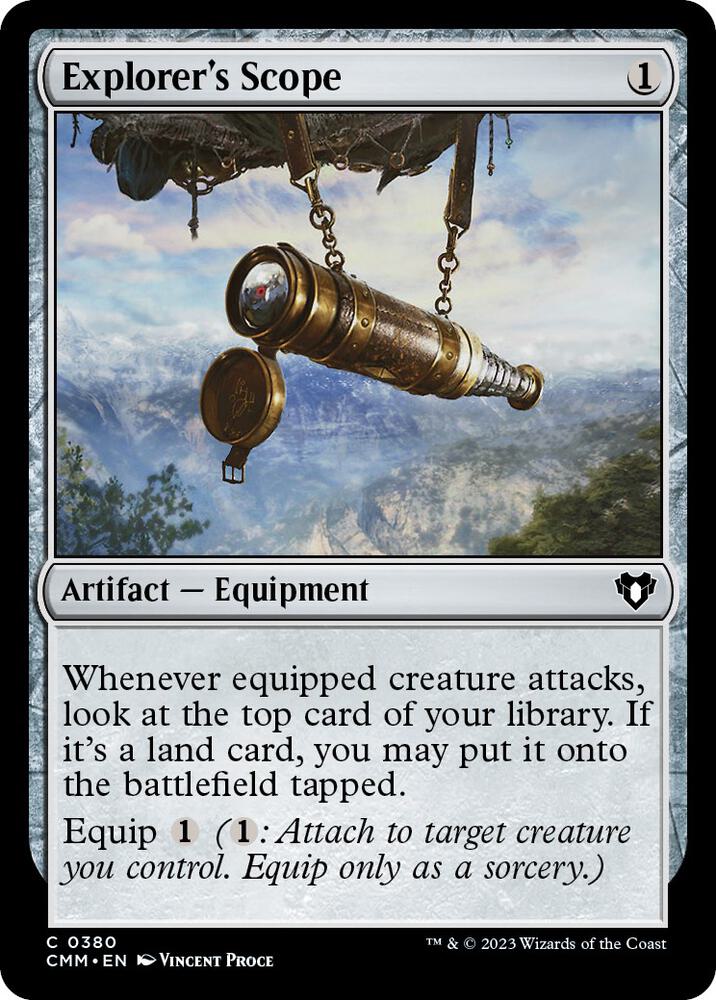 Explorer's Scope [Commander Masters] 380