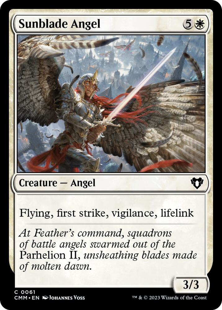 Sunblade Angel [Commander Masters] 61