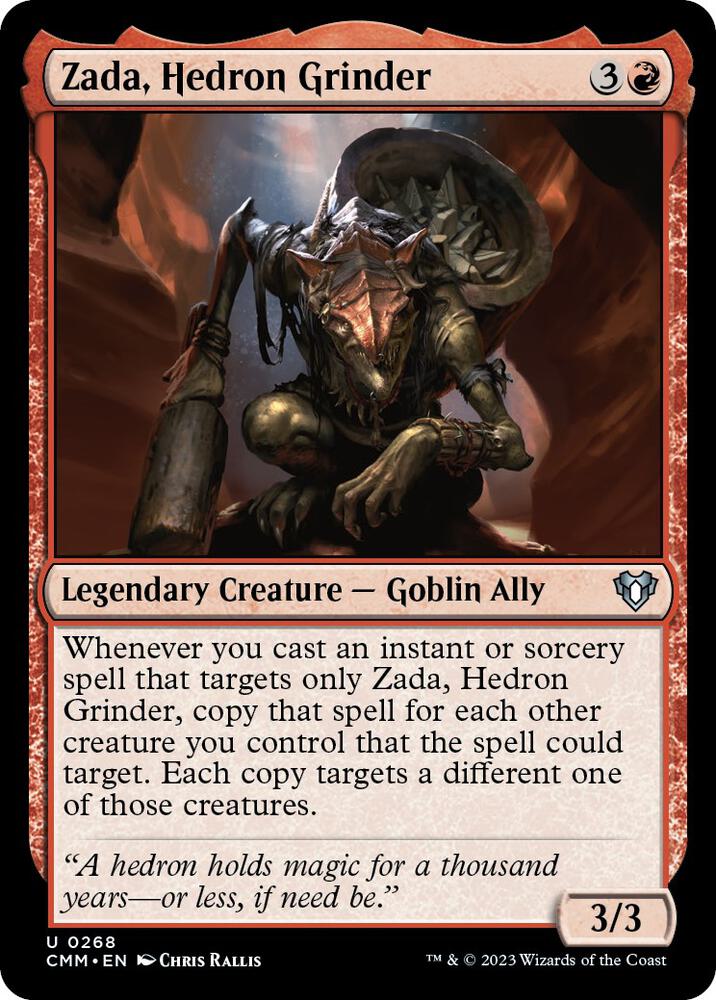 Zada, Hedron Grinder [Commander Masters] 268