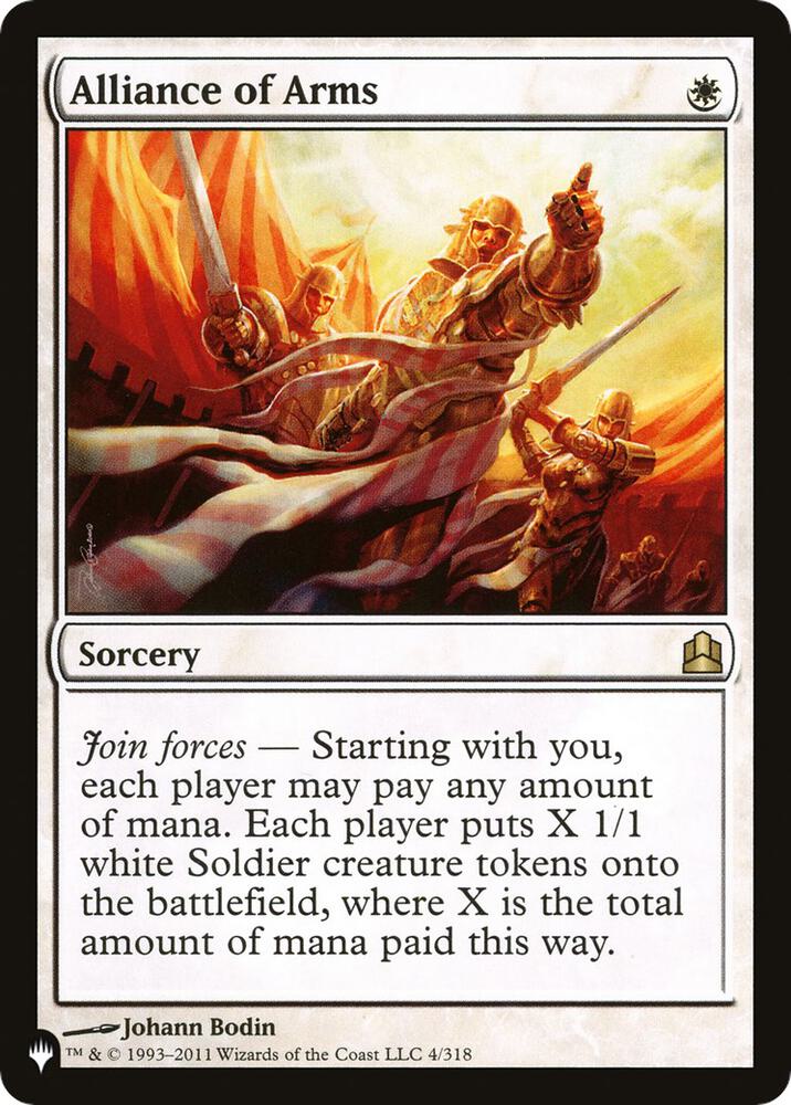 Alliance of Arms [The List Reprints] 4/318