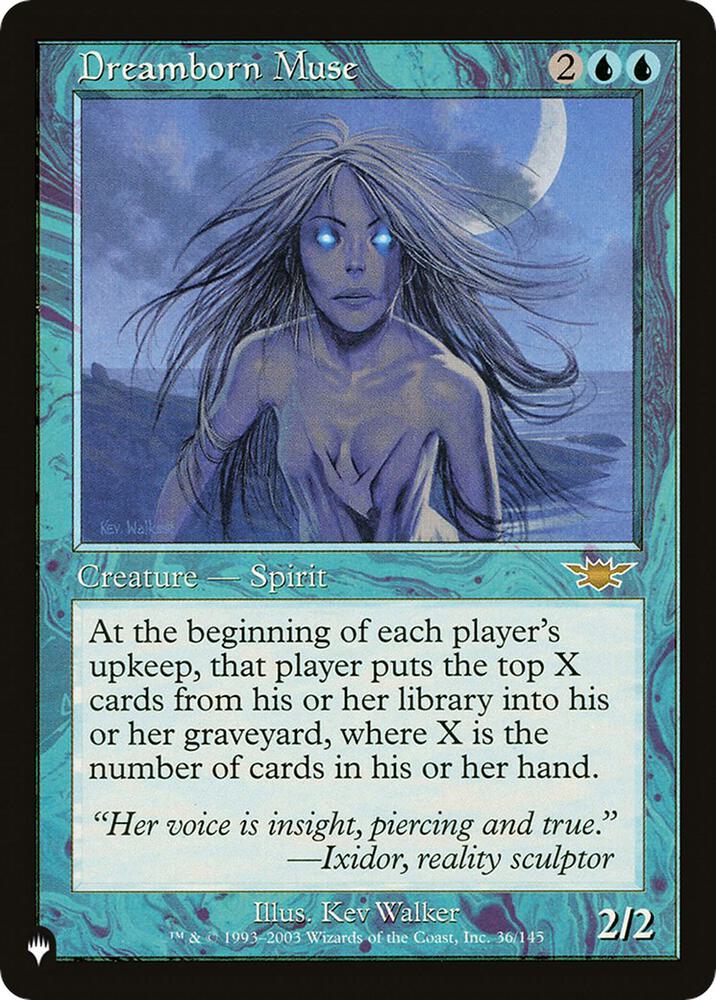 Dreamborn Muse [The List Reprints] 36/145