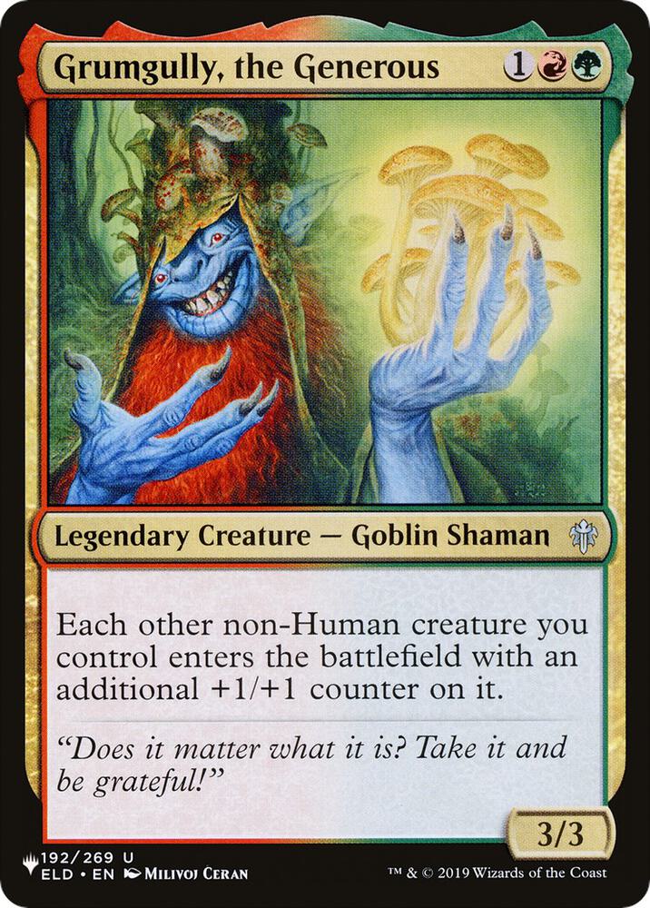 Grumgully, the Generous [The List Reprints] 192/269