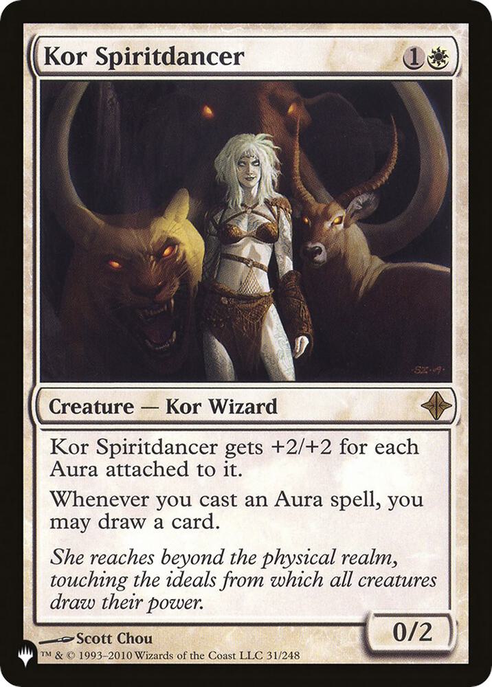 Kor Spiritdancer [The List Reprints] 31/248