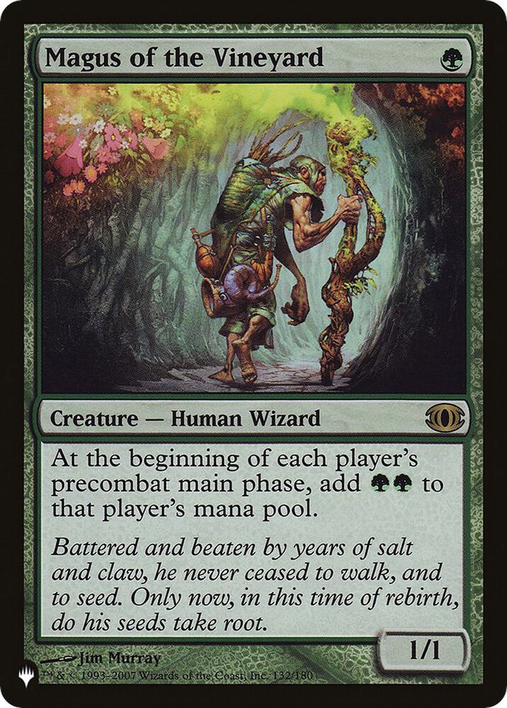 Magus of the Vineyard [The List Reprints] 132/180