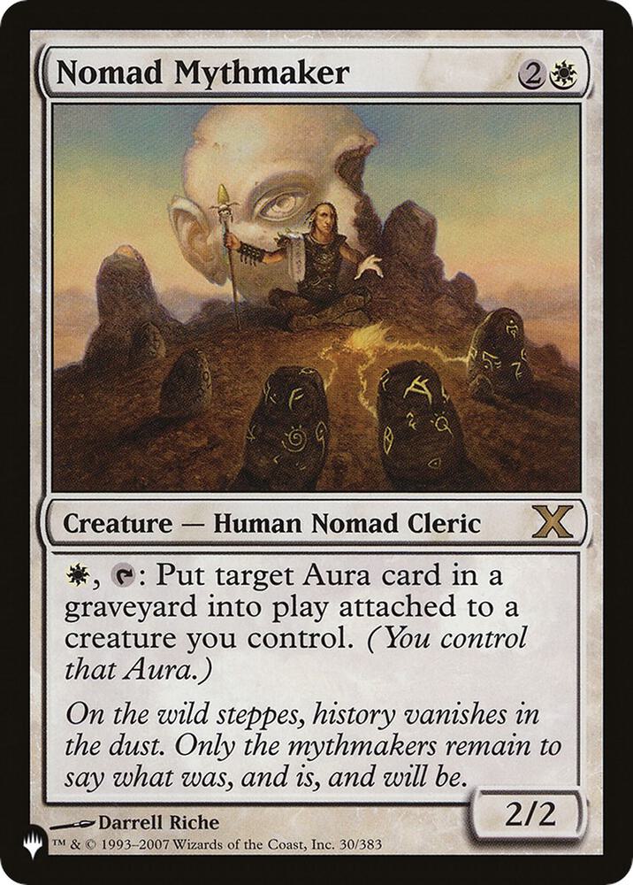 Nomad Mythmaker [The List Reprints] 30/383