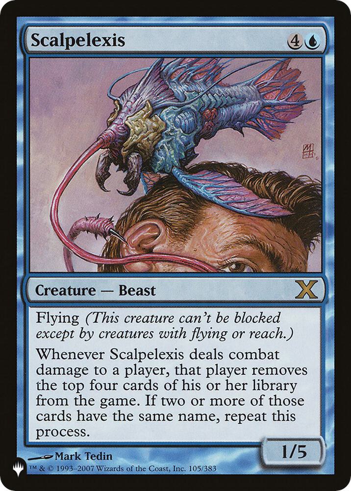 Scalpelexis [The List Reprints] 105/383