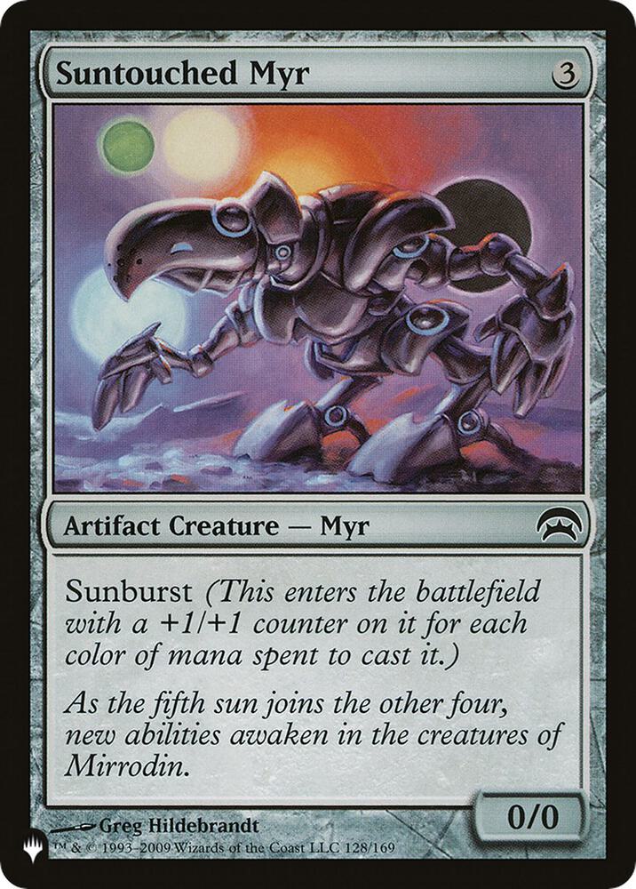 Suntouched Myr [The List Reprints] 128/169