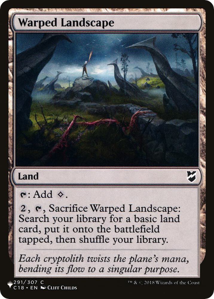 Warped Landscape [The List Reprints] 291/307