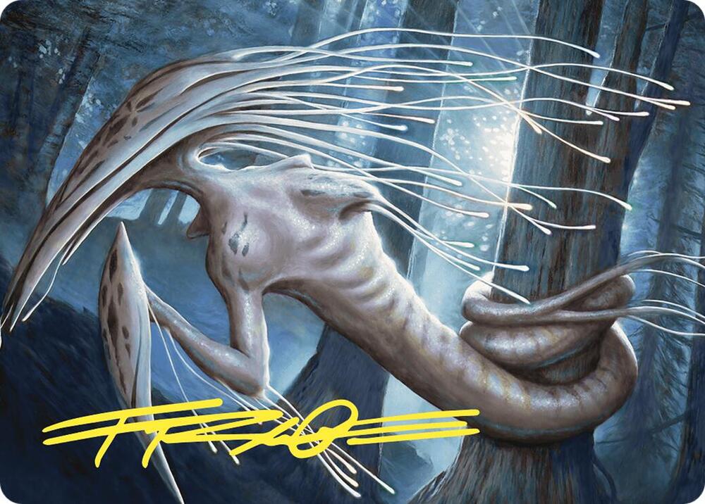 Manaweft Sliver Art Card (Gold-Stamped Signature) [Art Series: Commander Masters] 81