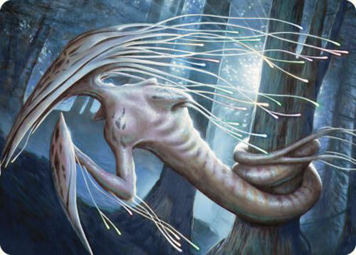 Manaweft Sliver Art Card [Art Series: Commander Masters] 81