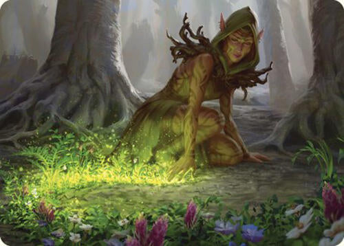 Skyshroud Claim Art Card [Art Series: Commander Masters] 25