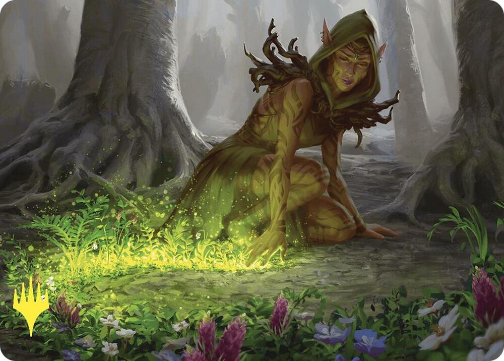 Skyshroud Claim Art Card (Gold-Stamped) [Art Series: Commander Masters] 25