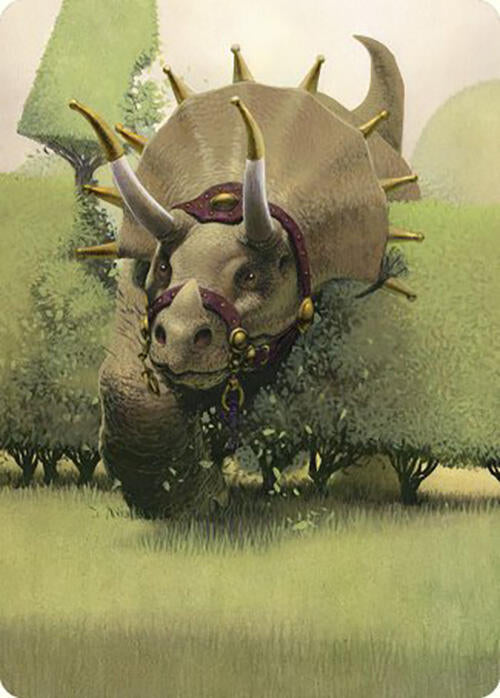 Regal Behemoth Art Card [Art Series: Commander Masters] 43