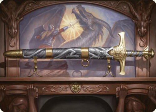 Ancestral Blade Art Card [Art Series: Commander Masters] 1