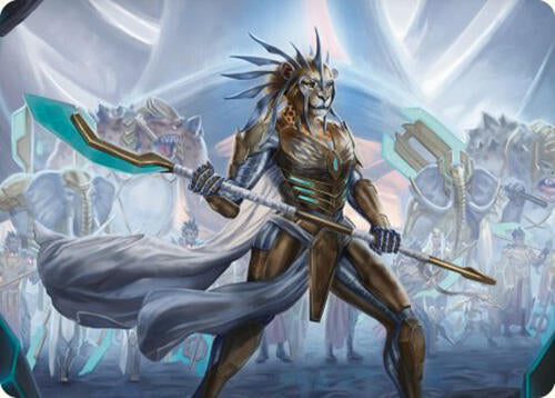 Kemba, Kha Regent Art Card [Art Series: Commander Masters] 2