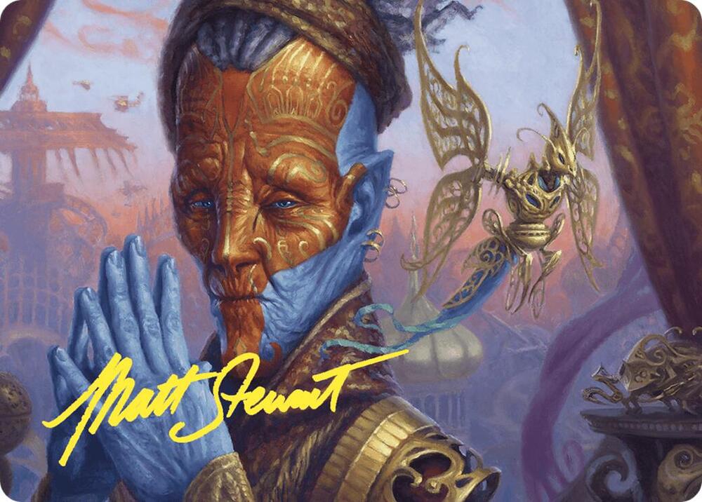 Padeem, Consul of Innovation Art Card (Gold-Stamped Signature) [Art Series: Commander Masters] 8