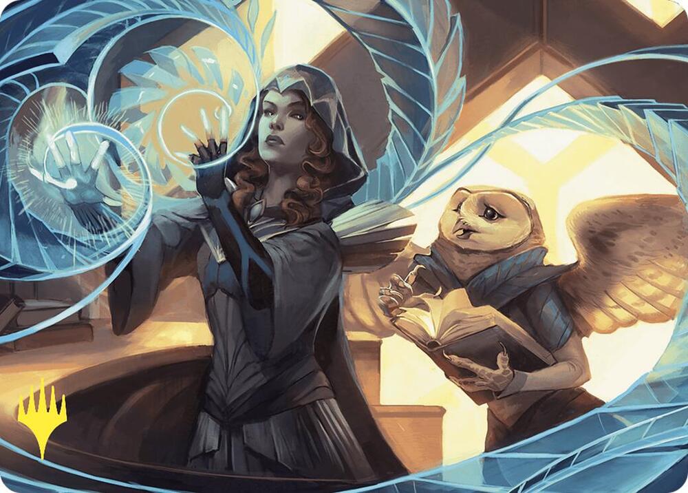 Personal Tutor Art Card (Gold-Stamped) [Art Series: Commander Masters] 9