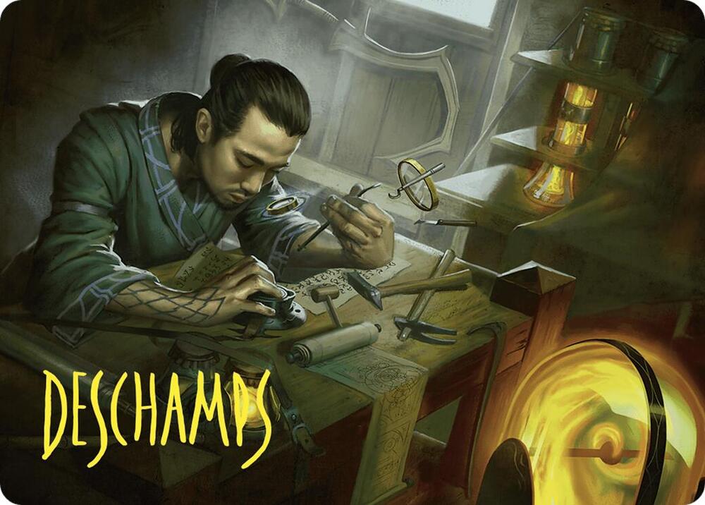 Renowned Weaponsmith Art Card (Gold-Stamped Signature) [Art Series: Commander Masters] 10