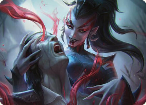 Exsanguinate Art Card [Art Series: Commander Masters] 17