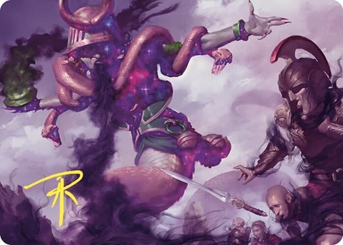 Extinguish All Hope Art Card (Gold-Stamped Signature) [Art Series: Commander Masters] 18