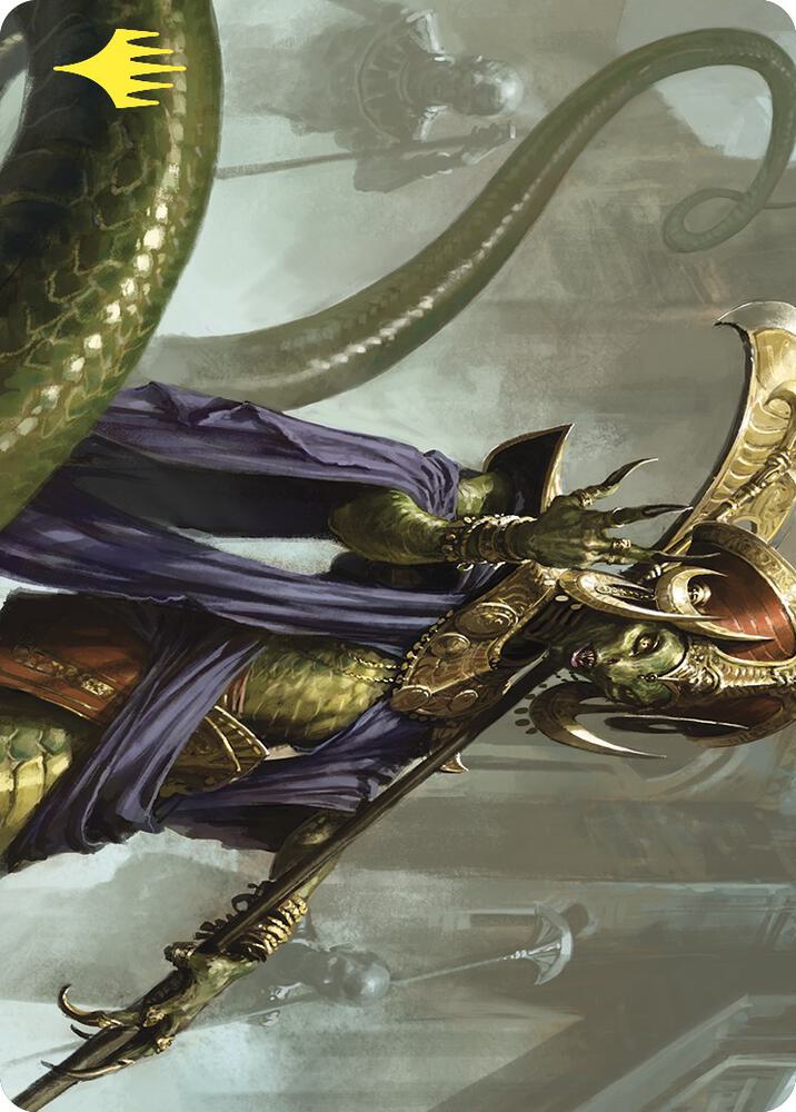 Sidisi, Brood Tyrant Art Card (Gold-Stamped) [Art Series: Commander Masters] 29