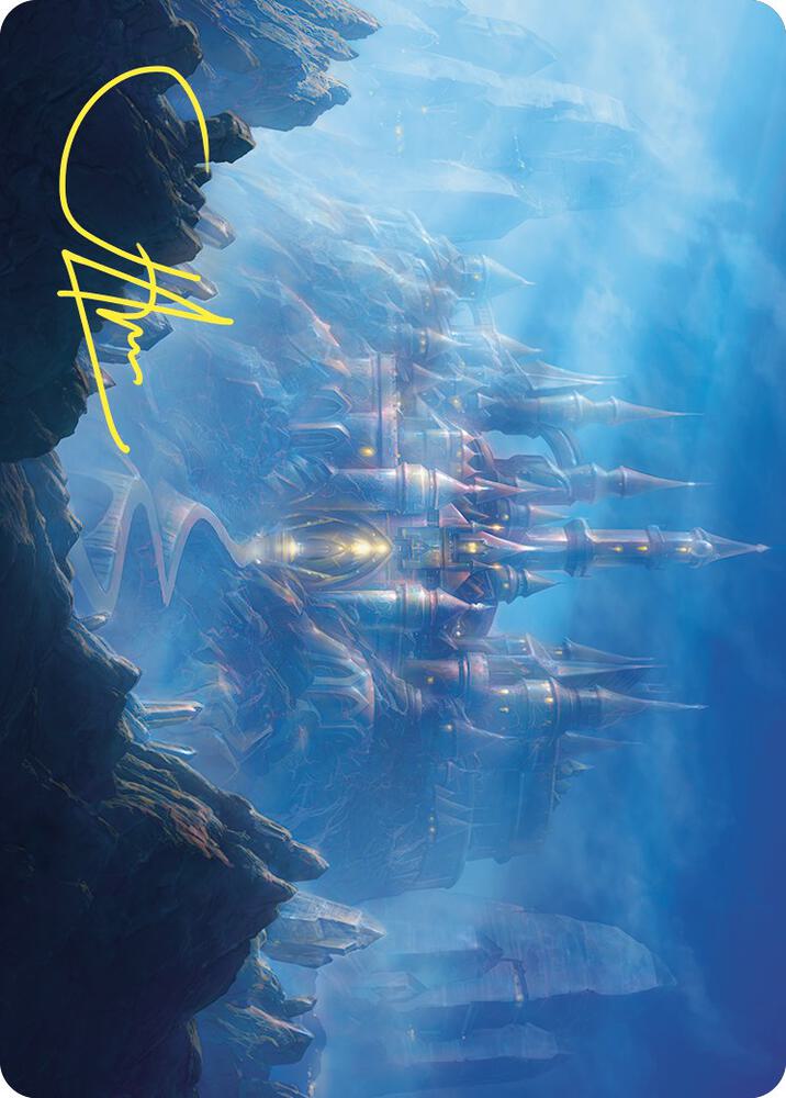 Opal Palace Art Card (Gold-Stamped Signature) [Art Series: Commander Masters] 30