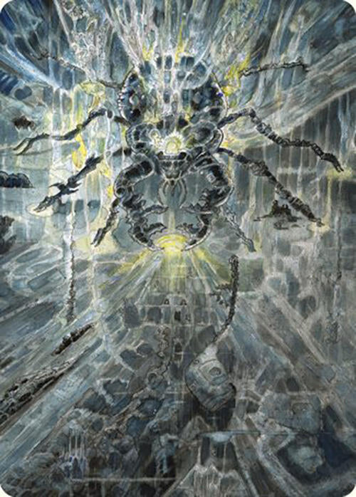 Darksteel Mutation Art Card [Art Series: Commander Masters] 31