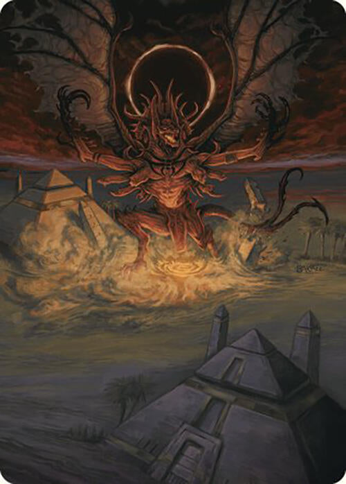 Dread Return Art Card [Art Series: Commander Masters] 36