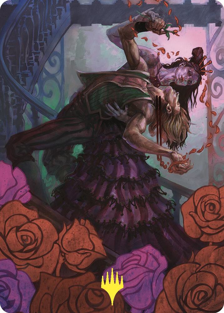 Exsanguinate Art Card (2) (Gold-Stamped) [Art Series: Commander Masters] 37