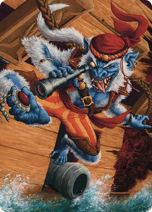 Treasure Nabber Art Card [Art Series: Commander Masters] 40