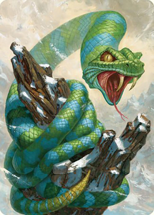 Ohran Frostfang Art Card [Art Series: Commander Masters] 42