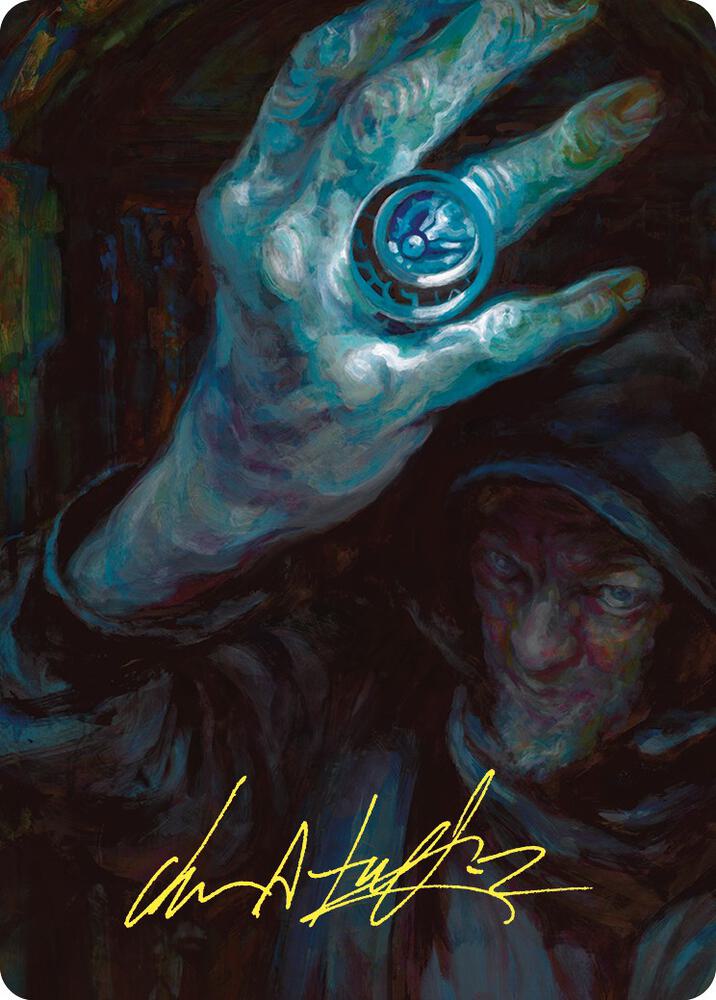 Arcane Signet Art Card (Gold-Stamped Signature) [Art Series: Commander Masters] 44