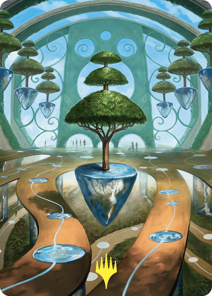 Rejuvenating Springs Art Card (Gold-Stamped) [Art Series: Commander Masters] 48