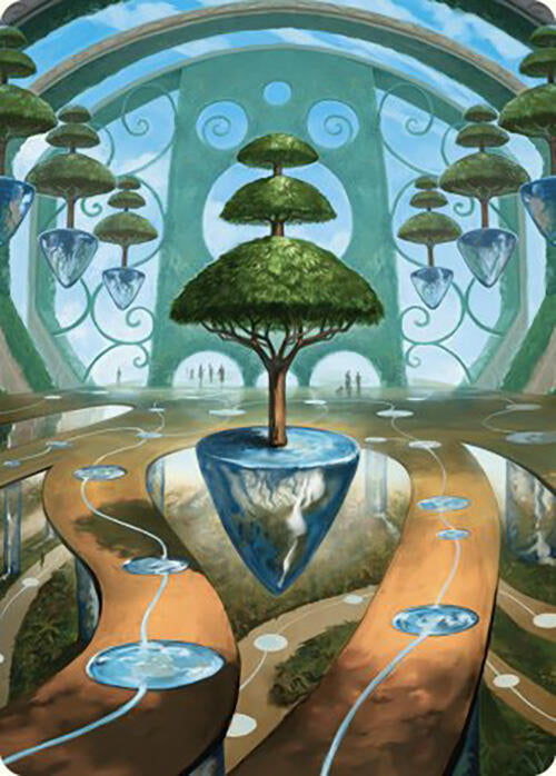 Rejuvenating Springs Art Card [Art Series: Commander Masters] 48