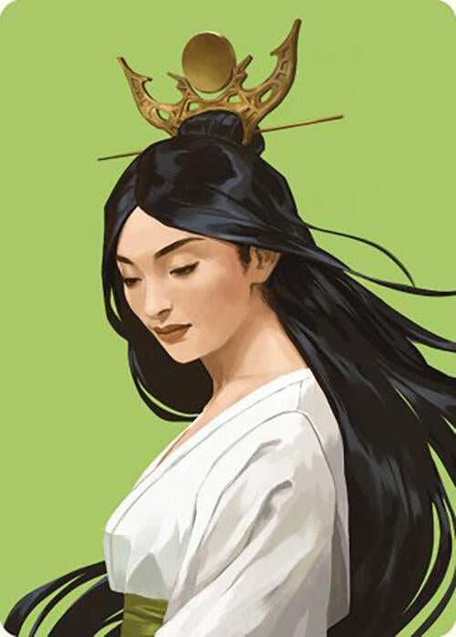 Azusa, Lost but Seeking Art Card [Art Series: Commander Masters] 56