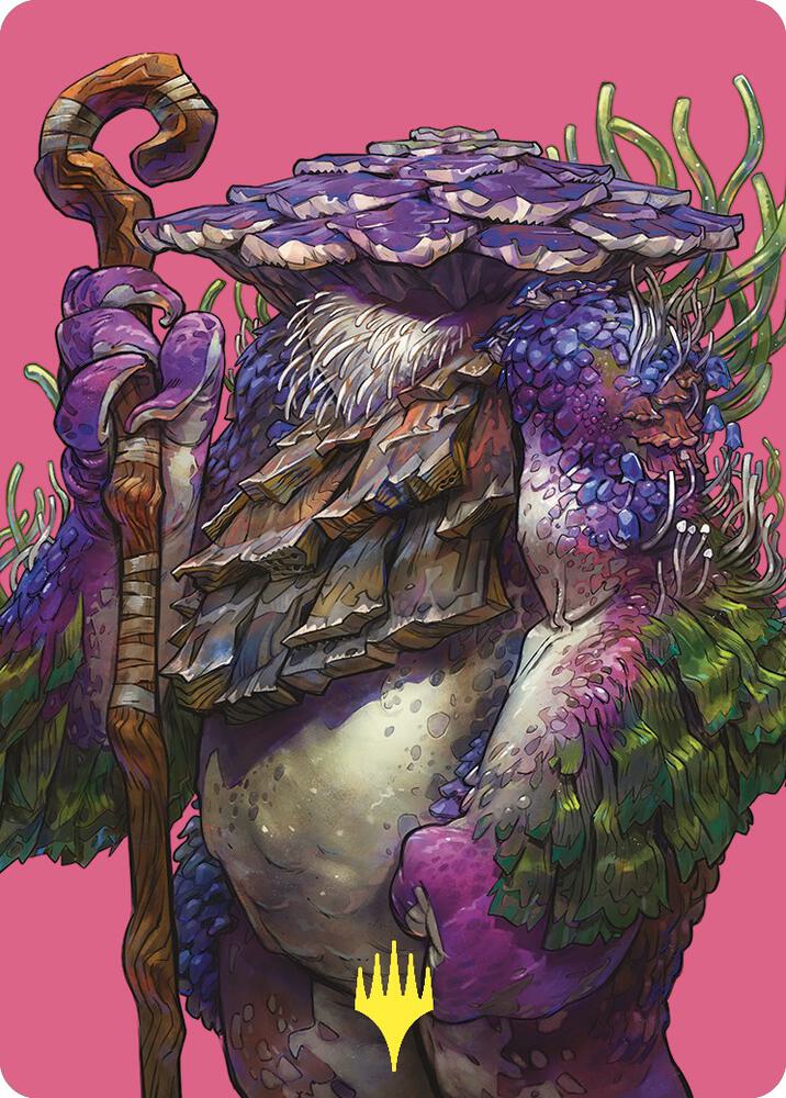 Slimefoot, the Stowaway Art Card (Gold-Stamped) [Art Series: Commander Masters] 59