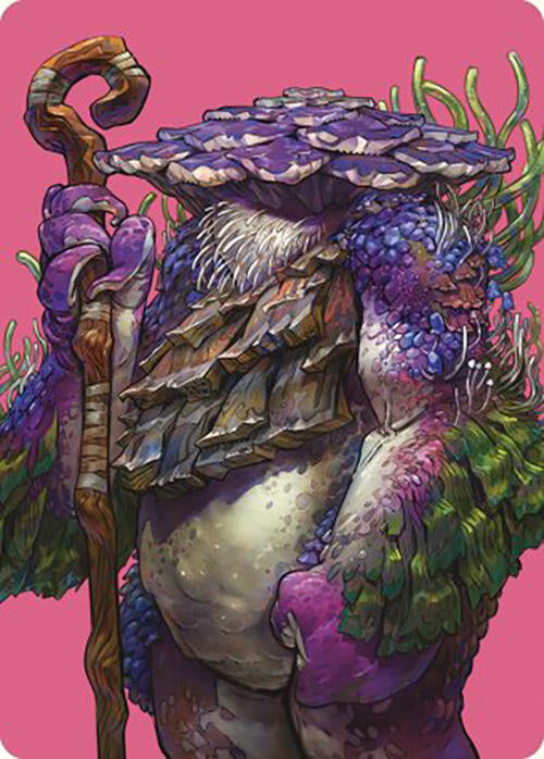 Slimefoot, the Stowaway Art Card [Art Series: Commander Masters] 59